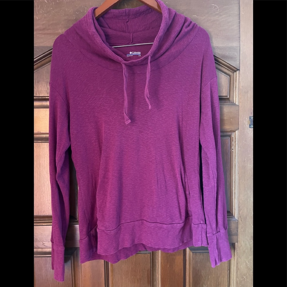 Columbia long sleeve light weight hoodie size L